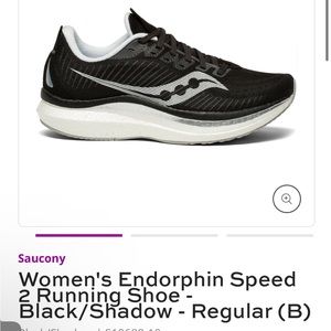 ❌SOLD Saucony Endorphin Speed 2 Road-Running Shoes - Women's Size 5.5/36
